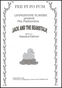 2001 - Jack and the Beanstalk prog
